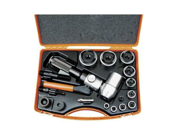 پانچر هیدرولیک دستی Compact Combi با سنبه و ماتریس های استاندارد سایز متریک و سایز PG مدل02052