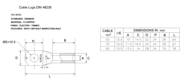 کلمپ اتصال سیم ارت روی سینی کابل و سازه - Image 6