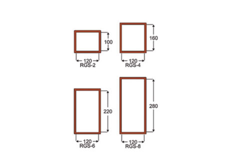 آب بندی کابل و لوله از گذرگاه بین دو نقطه مدل RGS