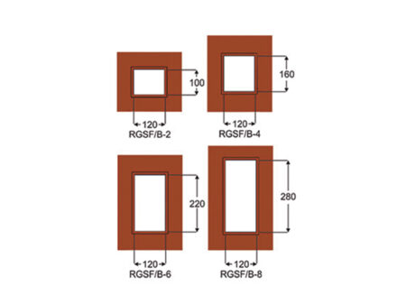 آب بندی کابل و لوله از گذرگاه بین دو نقطه مدل RGSF و RGSFB