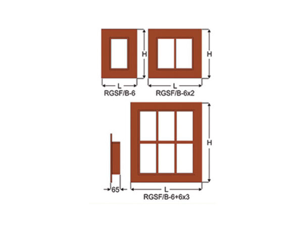 آب بندی کابل و لوله از گذرگاه بین دو نقطه مدل RGSF و RGSFB